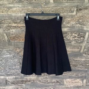 Black max studio knit/sweater skirt